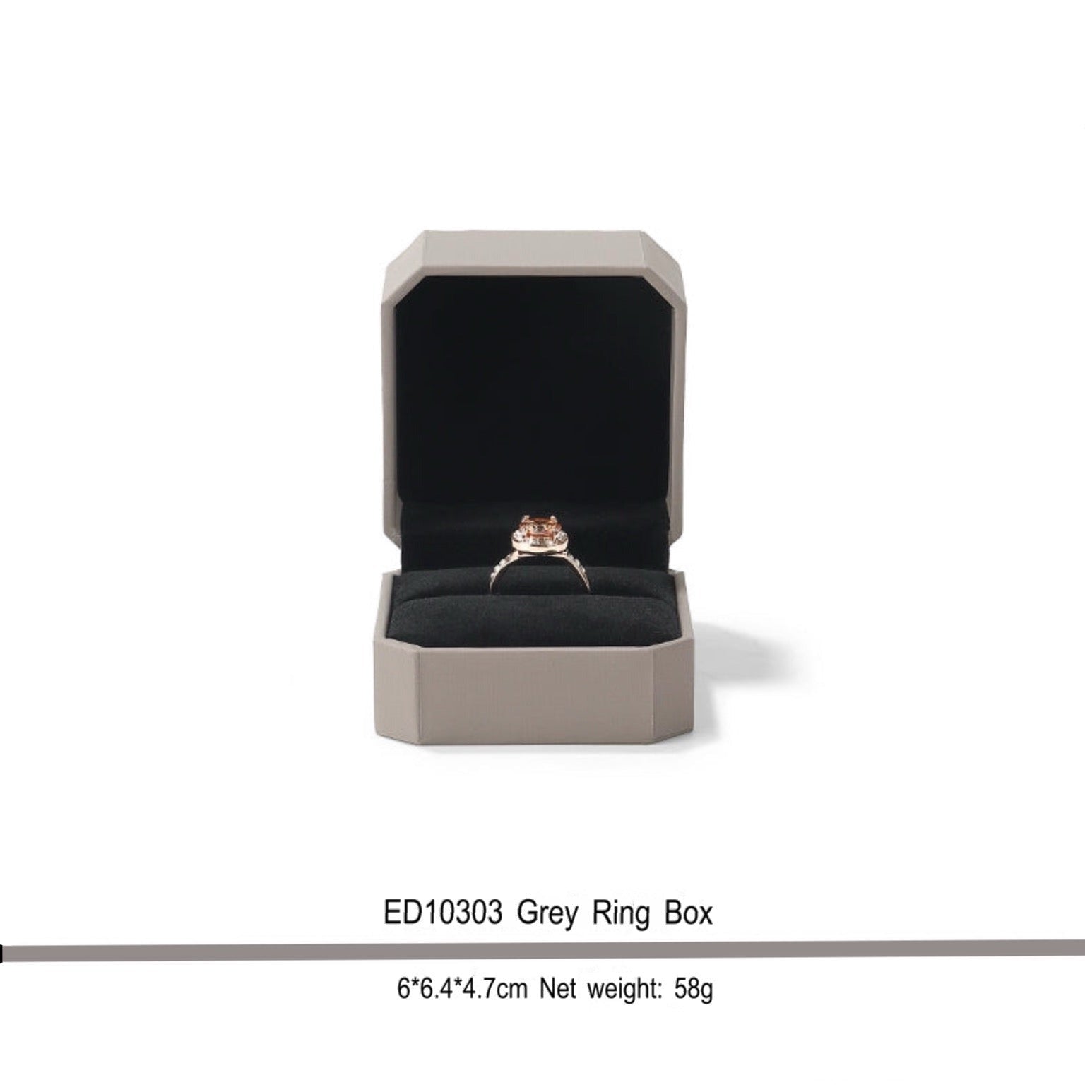 Red Gold Jewelry Box Wedding Ring Box Diamond Ring Box Jewelry Box Bracelet Necklace Gift Box