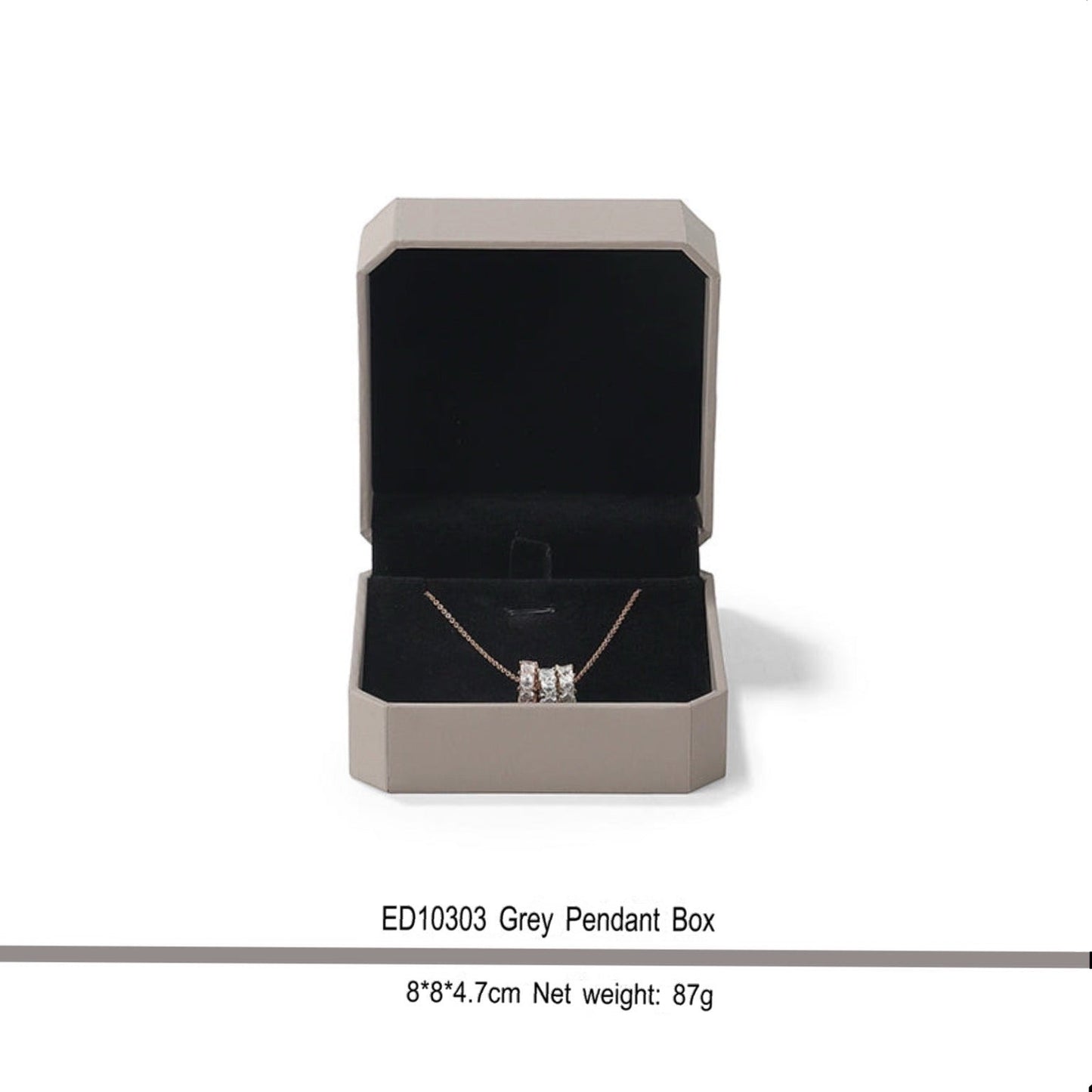 Red Gold Jewelry Box Wedding Ring Box Diamond Ring Box Jewelry Box Bracelet Necklace Gift Box