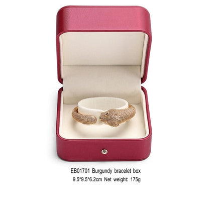 Luxury jewelry box, wedding gift, ring box, bracelet, necklace, bracelet storage box, jewelry packaging, gift box