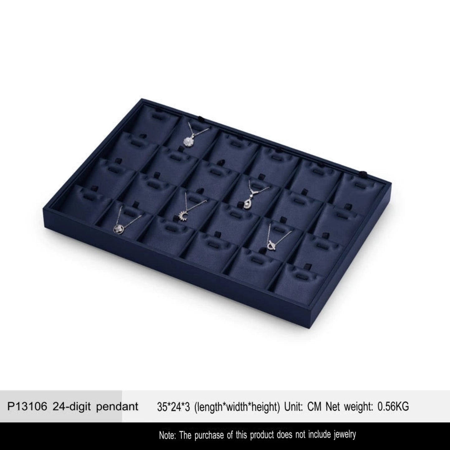 Jewelry Tray Ring Display Plate Necklace Pendant Bracelet Jewelry Storage Viewing Tray