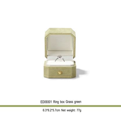 Ring box, wedding proposal, high-end jewelry box, necklace, long chain bracelet, jewelry gift box