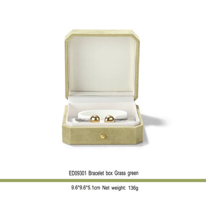 Ring box, wedding proposal, high-end jewelry box, necklace, long chain bracelet, jewelry gift box