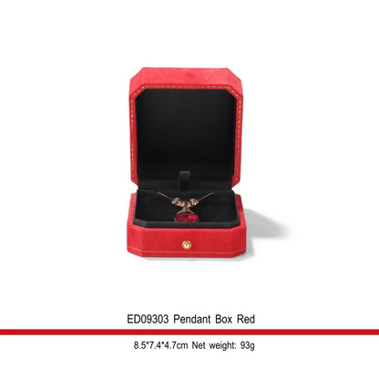Ring box, wedding proposal, high-end jewelry box, necklace, long chain bracelet, jewelry gift box