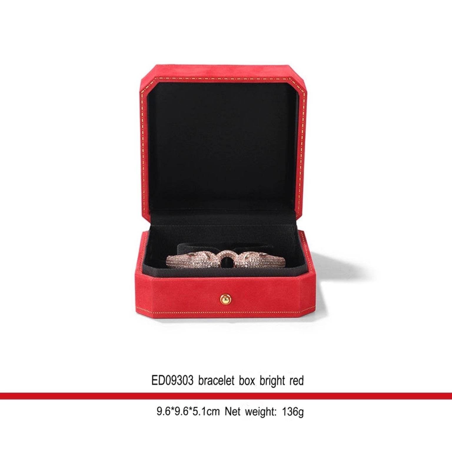 Ring box, wedding proposal, high-end jewelry box, necklace, long chain bracelet, jewelry gift box