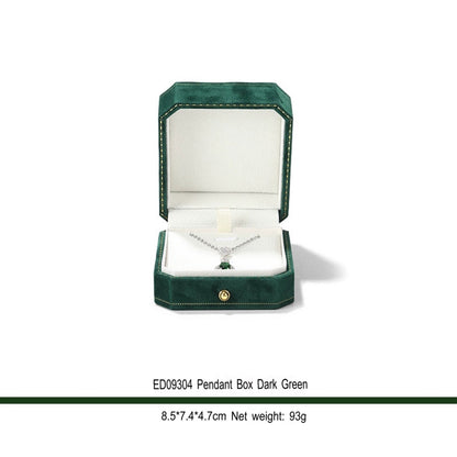 Ring box, wedding proposal, high-end jewelry box, necklace, long chain bracelet, jewelry gift box