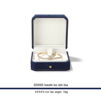 Ring box, wedding proposal, high-end jewelry box, necklace, long chain bracelet, jewelry gift box