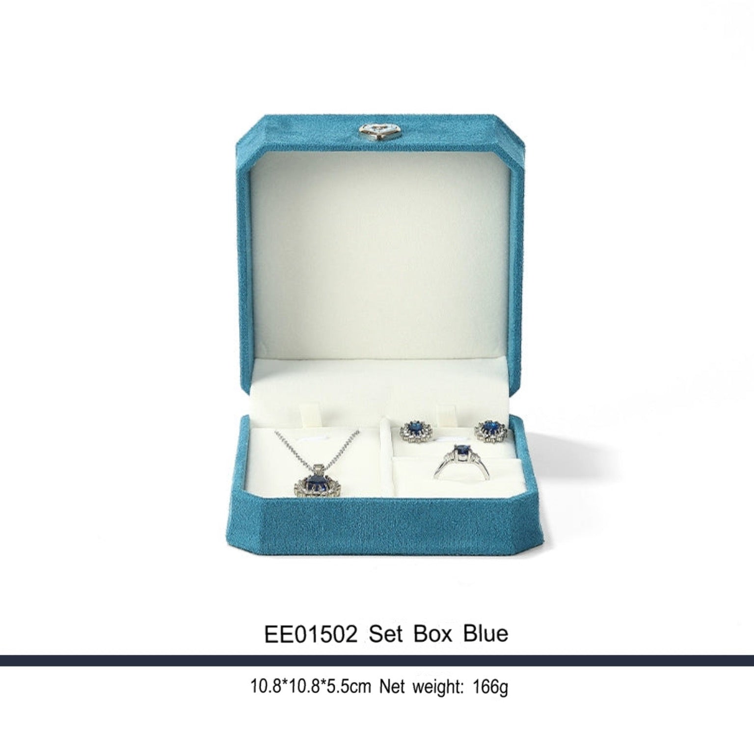 Delicate jewelry box, flannel, proposal, diamond ring box, love hand jewelry box
