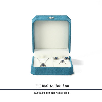 Delicate jewelry box, flannel, proposal, diamond ring box, love hand jewelry box