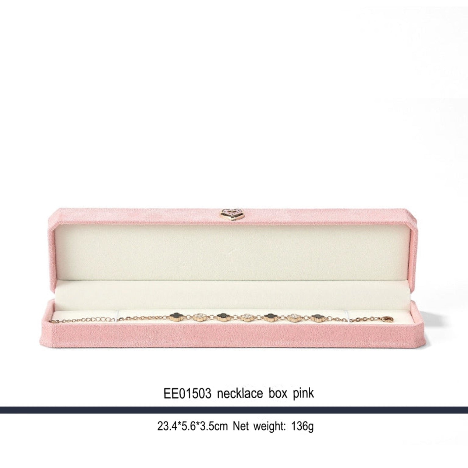 Delicate jewelry box, flannel, proposal, diamond ring box, love hand jewelry box