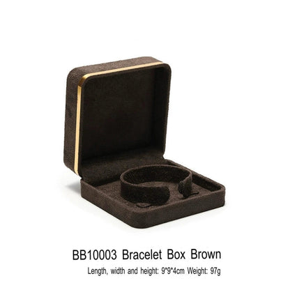 Light Luxury Jet Black Ring Box, Small Fine Jewelry Box, Necklace, Bracelet Jewelry Packaging Box, Gift Box