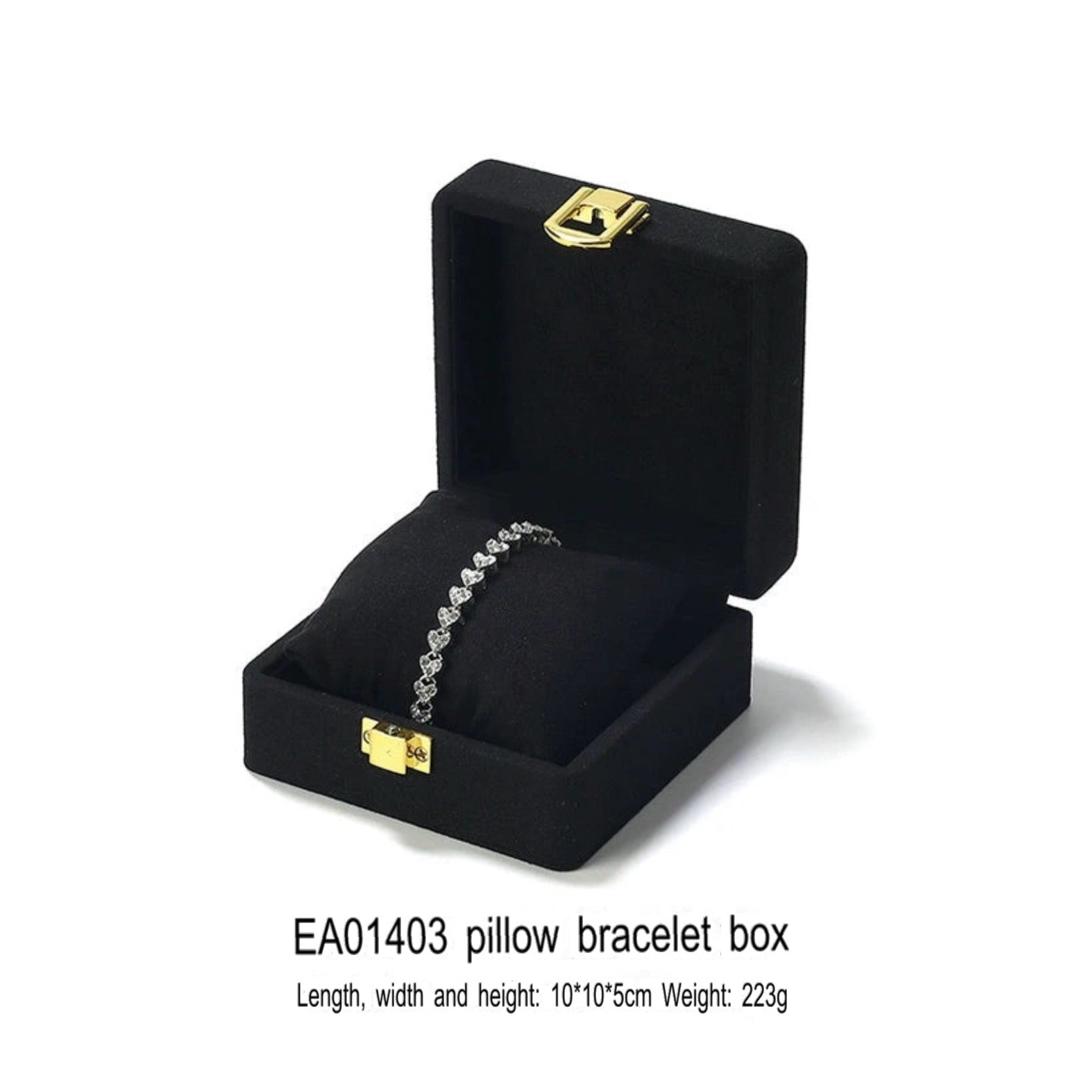 Jewelry Box, Microfiber Metal Buckle, Ring, Pendant Box, Jewelry Storage, Box, Necklace, Gift Box