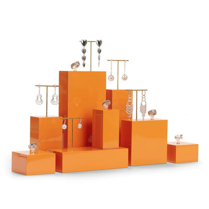 Jewelry display props earring display rack high-end window closet ring jewelry display stand