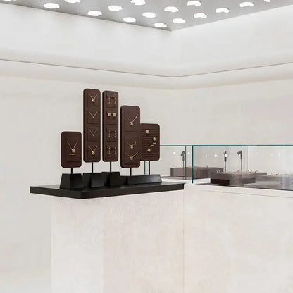 Jewelry display props, microfiber rings, earrings, necklace display, jewelry, jewelry display stands Jim Display