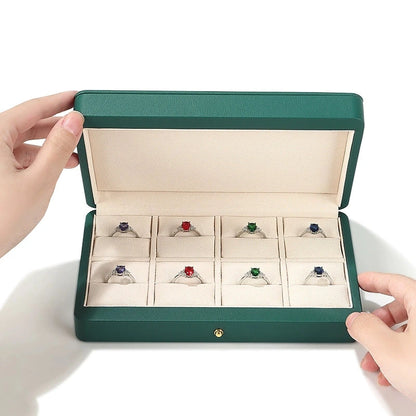 Light Luxury Jewelry Storage Box, PU Leather, Magnetic Ring Storage Box, Necklace Pendant, Jewelry Box, Jewelry Storage Box
