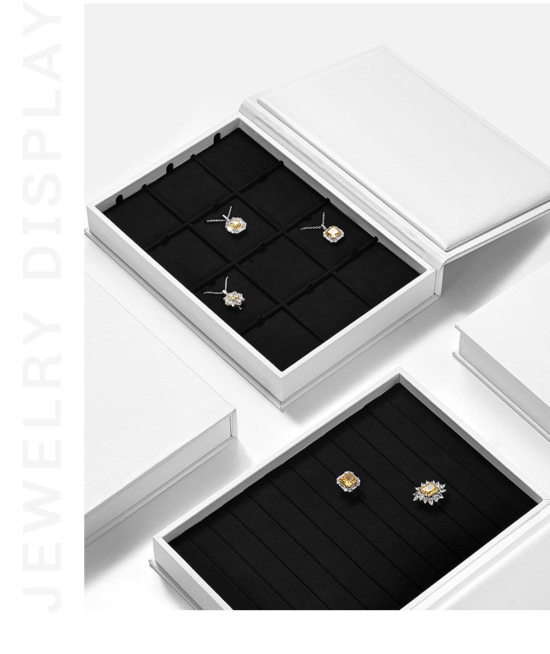 Jewelry Storage Box, Book Box, High Jewelry Display, Light Luxury Display, Ring, Pendant, Necklace, Tray