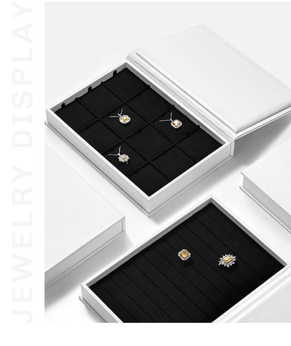 Jewelry Storage Box, Book Box, High Jewelry Display, Light Luxury Display, Ring, Pendant, Necklace, Tray