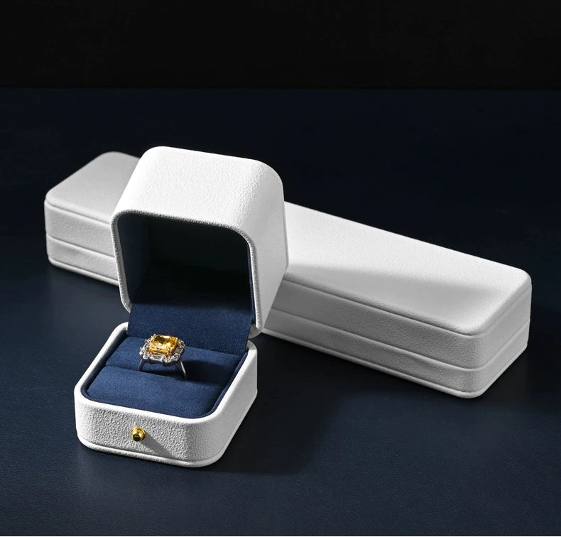 Ring box high-end jewelry box earrings necklace bracelet packaging box jewelry storage gift box