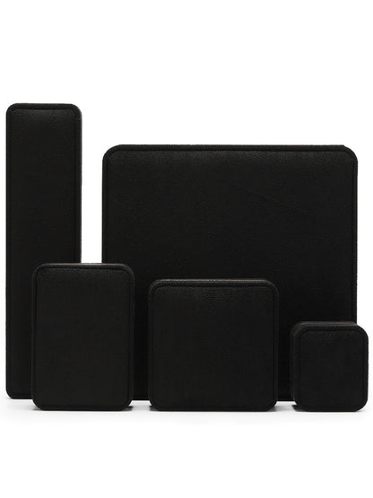 Light Luxury Jet Black Ring Box, Small Fine Jewelry Box, Necklace, Bracelet Jewelry Packaging Box, Gift Box