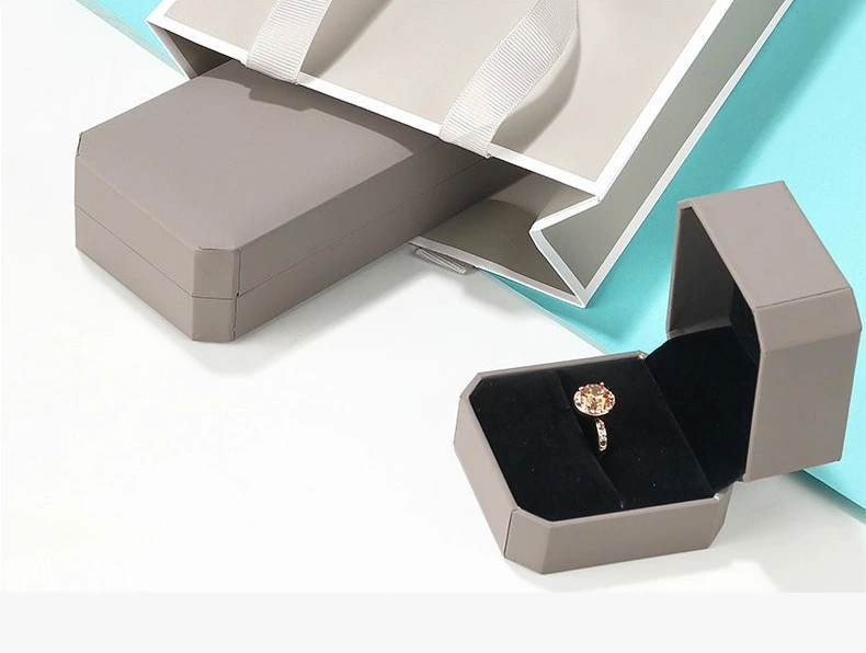 Red Gold Jewelry Box Wedding Ring Box Diamond Ring Box Jewelry Box Bracelet Necklace Gift Box