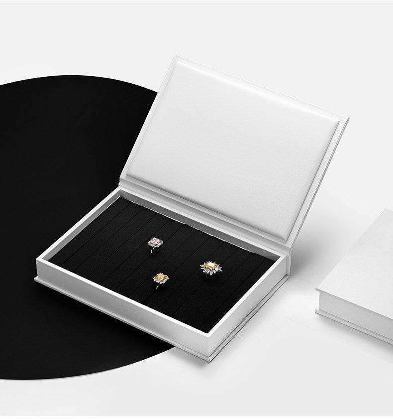Jewelry Storage Box, Book Box, High Jewelry Display, Light Luxury Display, Ring, Pendant, Necklace, Tray