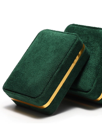 Light Luxury Jet Black Ring Box, Small Fine Jewelry Box, Necklace, Bracelet Jewelry Packaging Box, Gift Box