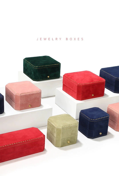Ring box, wedding proposal, high-end jewelry box, necklace, long chain bracelet, jewelry gift box