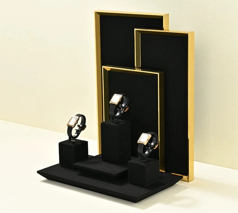 High-end watch display, light luxury watch display stand, counter display watch display props