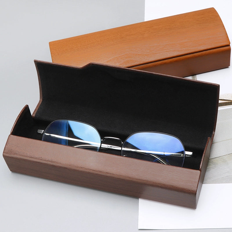 Glasses Case Men's Luxury Simple Retro Creative Personality Portable Anti-Pressure Eye Sunglasses Storage Box