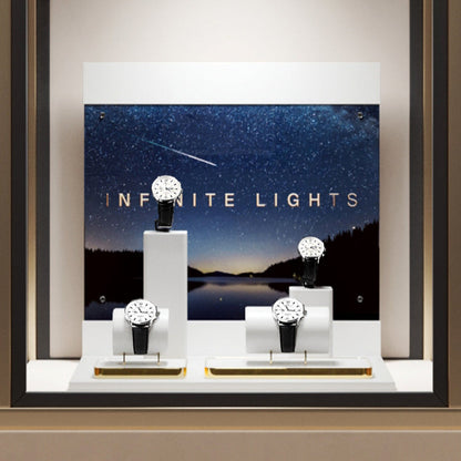 Light luxury watch display rack, high-end watch rack, watch display rack, counter watch display props