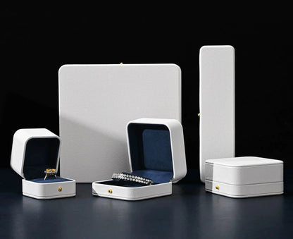 Ring box high-end jewelry box earrings necklace bracelet packaging box jewelry storage gift box