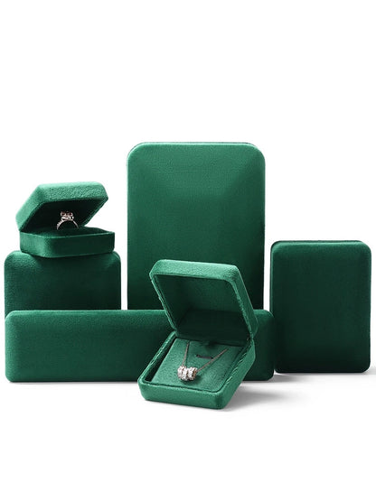 Luxury Ring Box, Marriage Proposal Pair, Diamond Ring Box, Valentine's Day Gift Box, Necklace Box, Bracelet Bracelet Box, Flannel