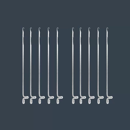 Cultural play beading tool, tee crochet needle, ultra-fine hook needle, bead string, lead string, fine hole, cultural play beaded fine needle