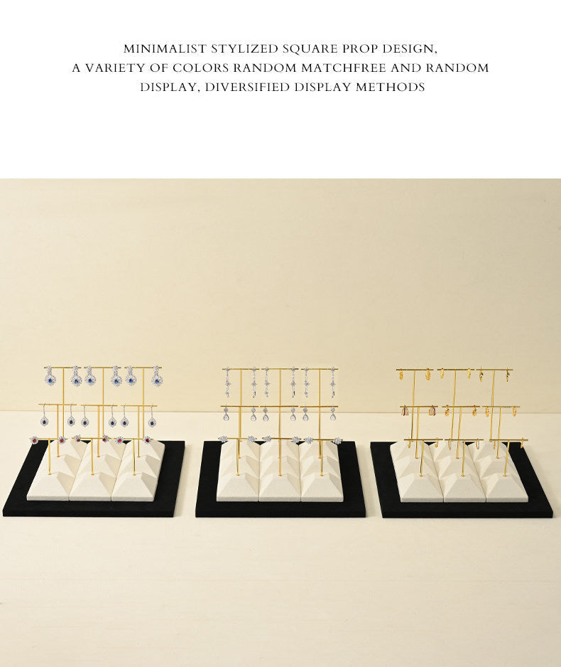 High Jewelry Display Stand, Metal Earrings, Earrings, Rings, Display Stands, Counter Display Props