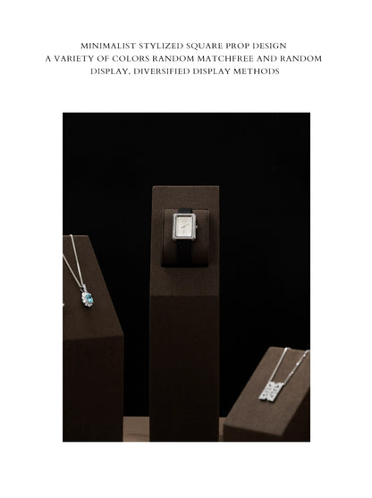 Jewelry display shelves, high-end rings, watches, necklaces, counters, window displays, jewelry display props