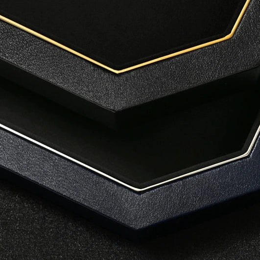 Jewelry Plate PU Leather Jewelry Display Plate Fleece Necklace Ring Pendant Display Jewelry Viewing Pallet