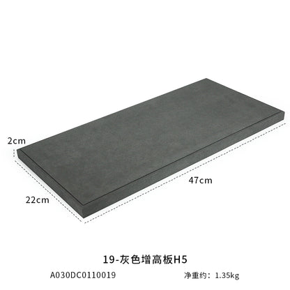 Gray microfiber jewelry display props, necklaces, pendants, earrings, rings, jewelry displays, jewelry display jewelry display shelves