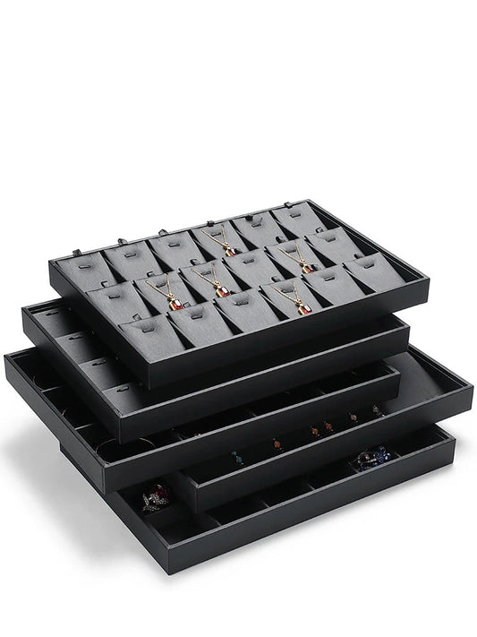 Light Luxury Jewelry, Tray Jewelry, Look, Pallet, Necklace, Ring, Earring, Bracelet, Display Plate, Counter Jewelry Display
