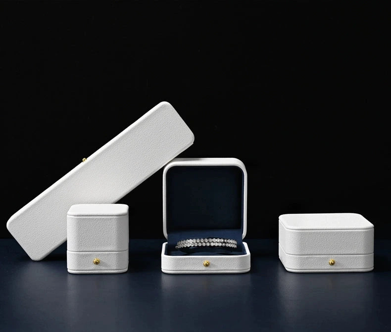 Ring box high-end jewelry box earrings necklace bracelet packaging box jewelry storage gift box