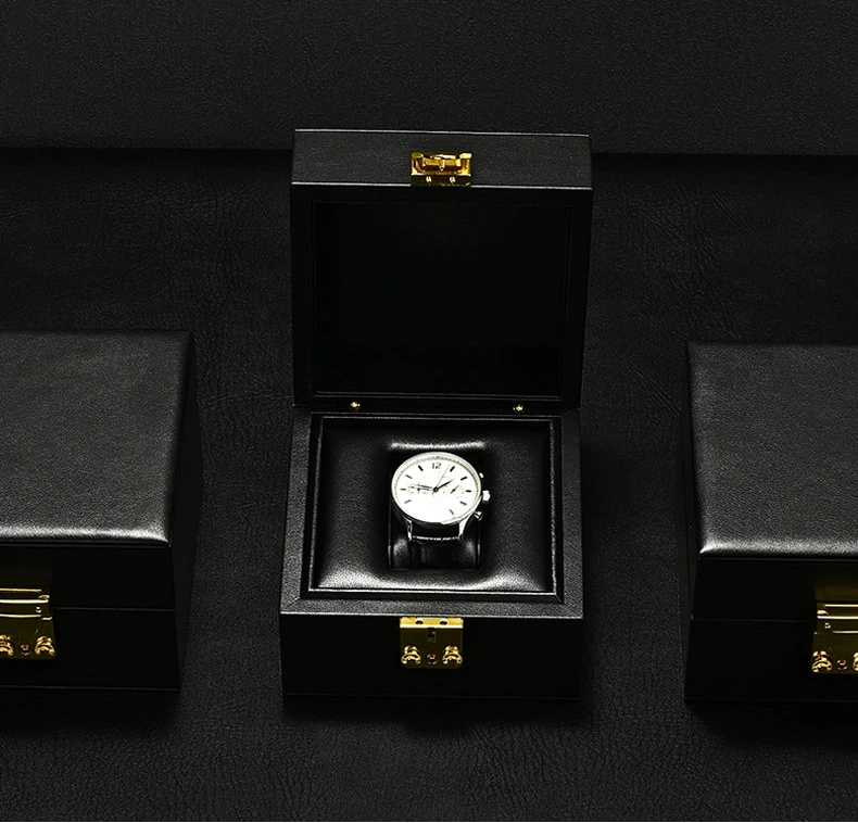 FANXI luxury watch box light luxury PU leather travel watch packaging box watch gift box portable storage box