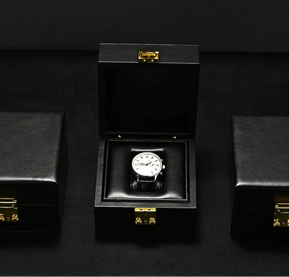 FANXI luxury watch box light luxury PU leather travel watch packaging box watch gift box portable storage box