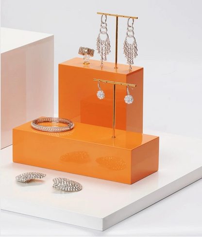 Jewelry display props earring display rack high-end window closet ring jewelry display stand