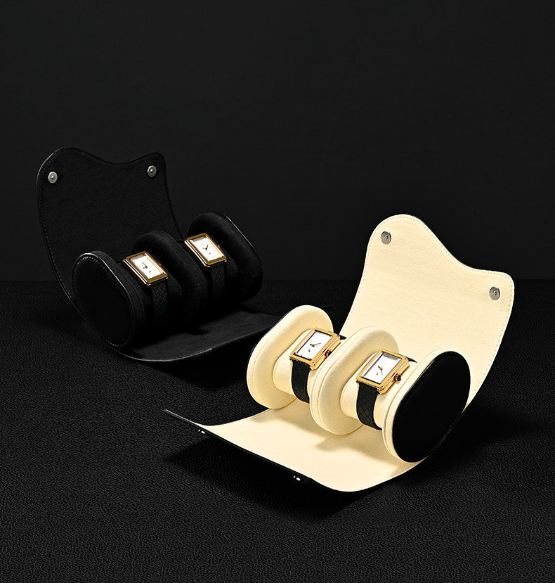 High-end PU leather watch storage box portable travel storage box men's and women's watch protective case