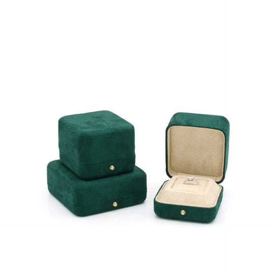 High-grade velvet creative ring box, necklace box, jewelry box, jewelry box, earrings, earring box, bracelet box