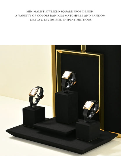 High-end watch display, light luxury watch display stand, counter display watch display props