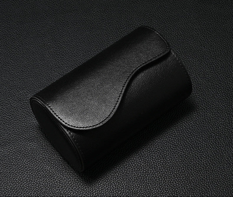 High-end PU leather watch storage box portable travel storage box men's and women's watch protective case