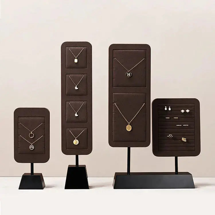 Jewelry display props, microfiber rings, earrings, necklace display, jewelry, jewelry display stands Jim Display