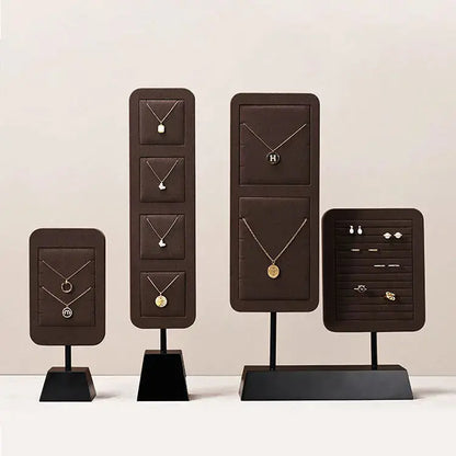 Jewelry display props, microfiber rings, earrings, necklace display, jewelry, jewelry display stands Jim Display