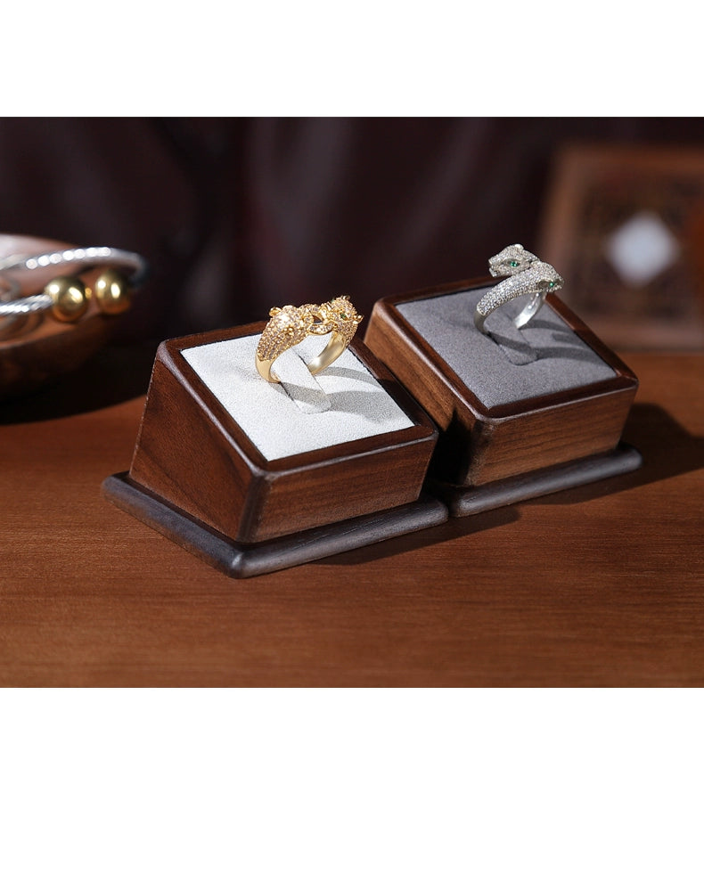 Solid Wood Jewelry Display Props, Ring Base, Jewelry Display Stand, Window Counter, Ring Display Stand