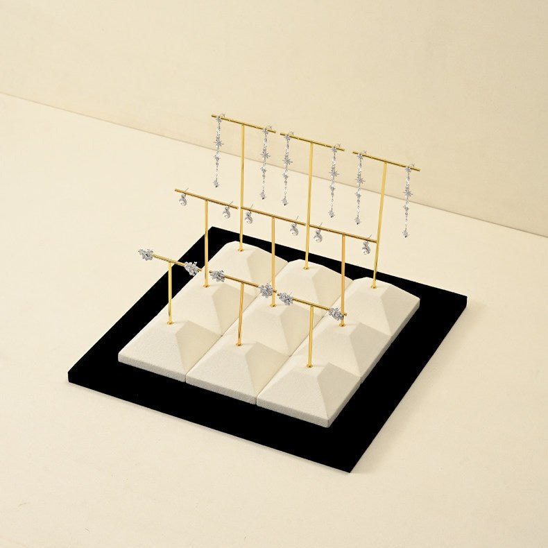 High Jewelry Display Stand, Metal Earrings, Earrings, Rings, Display Stands, Counter Display Props