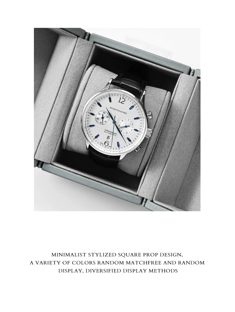 Watch box PU leather portable folio watch storage box watch box watch box travel case watch packaging box